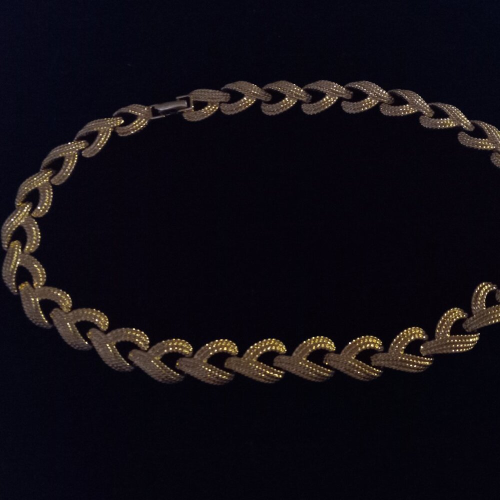 Napier gold toned necklace
